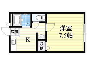 ラ・メール栄  ｜ 大阪府大阪市淀川区木川西２丁目2番8号（賃貸アパート1K・2階・25.43㎡） その2