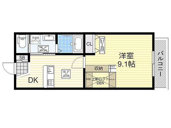 プルメリア新大阪 ｜大阪府大阪市淀川区木川東４丁目(賃貸マンション1DK・2階・32.44㎡)の写真 その2