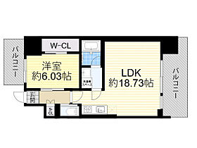 大阪府大阪市淀川区宮原１丁目（賃貸マンション1LDK・7階・56.56㎡） その2