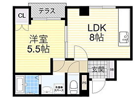 フローライト豊里2  ｜ 大阪府大阪市東淀川区豊里５丁目18番7号（賃貸マンション1LDK・1階・36.00㎡） その2