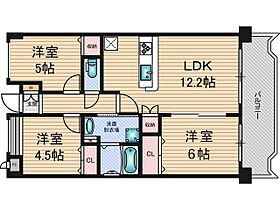 インペリアル上新庄  ｜ 大阪府大阪市東淀川区豊新４丁目3番6号（賃貸マンション3LDK・8階・62.79㎡） その2