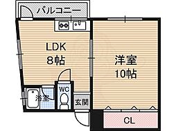北大阪マンション 3階