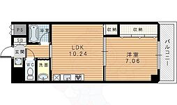和の杜 1DKの間取図画像
