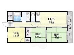 門田ハイツ 4階/-