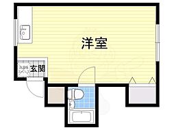 コーポセブン 3階/-
