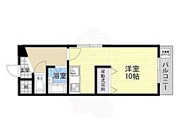 菅原大発マンション ワンルームの間取図画像