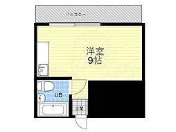 新大阪東ビル ワンルームの間取図画像