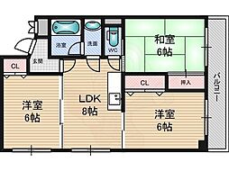 エル三津屋 2階