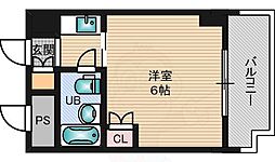 TBM南方 1Kの間取図画像