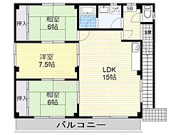 片村ハイツ 2階
