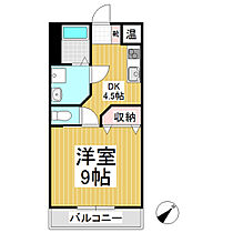 タクビル2  ｜ 長野県飯田市松尾常盤台（賃貸マンション1DK・4階・33.00㎡） その2
