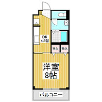 シャンテコスモス  ｜ 長野県飯田市鼎名古熊（賃貸アパート1DK・2階・28.03㎡） その2