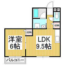 ヴァンベールMay  ｜ 長野県飯田市上郷黒田（賃貸アパート1LDK・2階・35.00㎡） その2