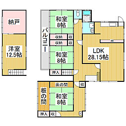 リニア駅徒歩5分 4SLDKの間取り