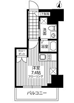 神奈川県横浜市中区山下町（賃貸マンション1R・11階・22.66㎡） その2