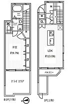 東京都港区白金３丁目23-2（賃貸マンション1LDK・1階・57.26㎡） その2