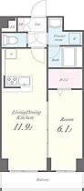 東京都墨田区亀沢４丁目18-3（賃貸マンション1LDK・2階・41.91㎡） その2