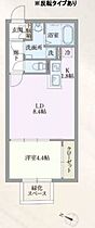 東京都板橋区小豆沢２丁目21-10（賃貸マンション1LDK・4階・35.49㎡） その2