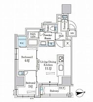 東京都千代田区神田司町２丁目19-1（賃貸マンション2LDK・6階・44.66㎡） その2