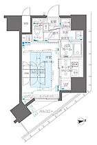 東京都新宿区新宿１丁目26-11（賃貸マンション1K・7階・25.10㎡） その2