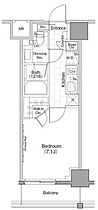 東京都新宿区早稲田町70-1（賃貸マンション1K・6階・25.50㎡） その2