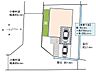 その他：【敷地配置図】組込車庫1台、前面軽自動車1台駐車可能です。