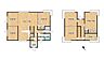 間取り：【間取り図】間取りは6SLDKの二階建てです。ライフスタイルに合わせて使い分けしやすい間取りです。