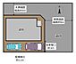 その他：【配置図】お庭の植栽を撤去して、縦列駐車二台できるように工事を行いました。