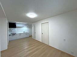 青森市月見野1丁目　戸建て 2LDKのリビング/ダイニング