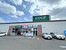 周辺：COOP　MIYAGI国見ヶ丘店まで徒歩8分。生鮮食品や日用品が揃っており、毎日のお買い物に便利ですね。 580m