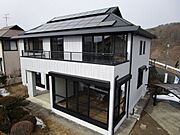 【リフォーム中】外観別角度です。外壁、屋根を塗装しました。ガラッと印象が変わりましたよ。
