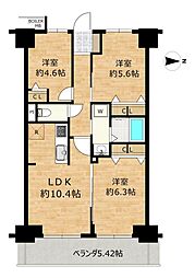 間取図画像 3LDK