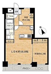 ダイアパレス古町 1SLDKの間取図画像