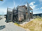 【内外装リフォーム中　6/1更新】建物南側写真。外壁塗装致します。