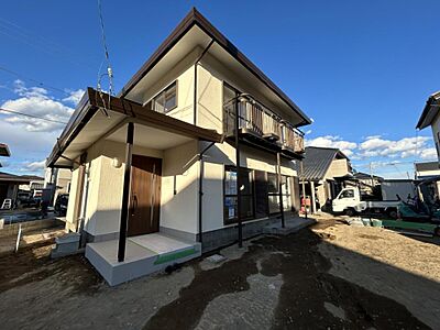 外観：【リフォーム済】外壁塗装を行いました。