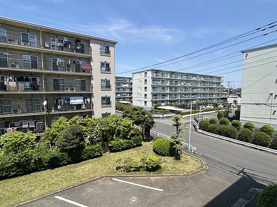 【ベランダから...