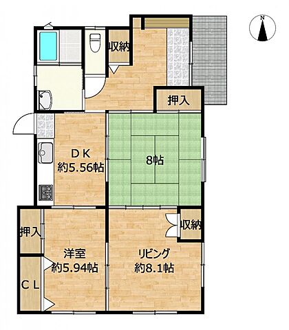 間取り 松本市寿台2丁目10-9
