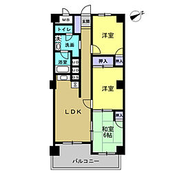 間取図画像 3LDK