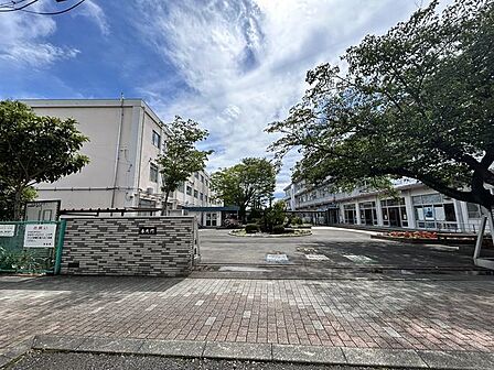 【周辺環境/中学校】静岡市立清水第一中学校まで徒歩約4分 260m