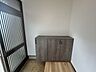 室内：【リフォーム済】玄関　シューズボックスを新設しました。