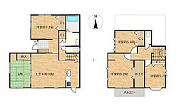 伊賀市野間　戸建て 5LDKの間取り