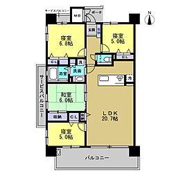 間取図画像 4LDK