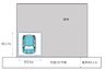 その他：【区画図】区画図になります。堀込車庫があり、駐車1台可能になります。