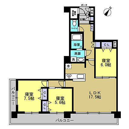 【間取図】