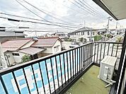 東近江市立聖徳 【リフォーム中】二階ベランダ写真。 1100m