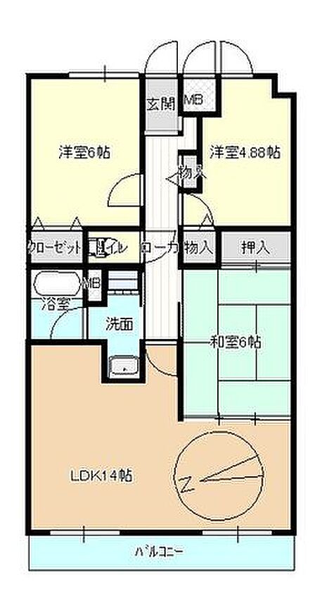【リフォーム中】間取図