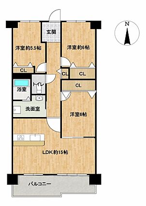 【間取り図】3...