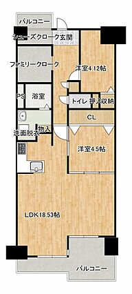 【間取図】2L...