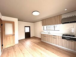 米子市淀江町佐陀　戸建て 3DKのリビング/ダイニング