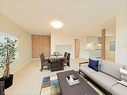 府中市本山町　戸建て 3LDKのリビング/ダイニング